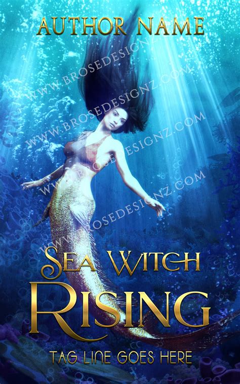 sea witch rising  book cover designer