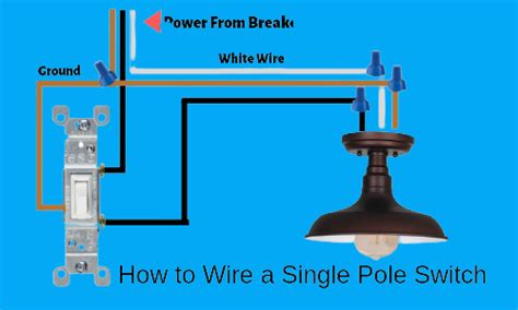 wire   single pole light switch americanwarmomsorg