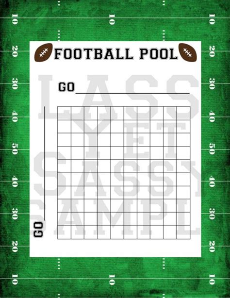 search results  blank football pool sheets  football pool