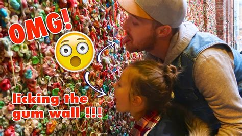 Disgusting Gum Wall Licking 😝 Youtube