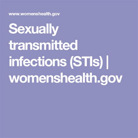Sexually Transmitted Infections Stis With Images