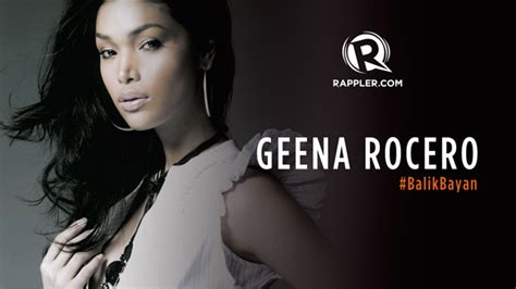 Genderproud Filipina Model Geena Rocero Live On Rappler
