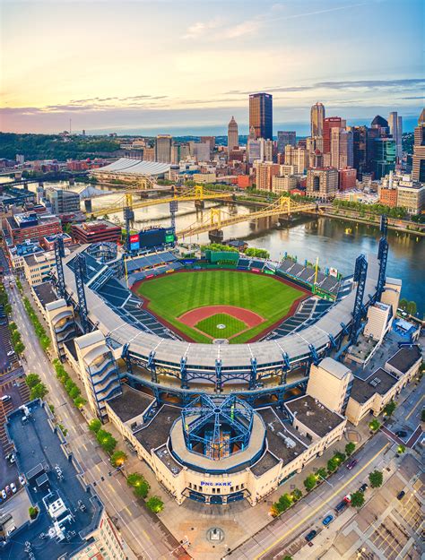 aerial view  pnc park  downtown rpittsburghporn
