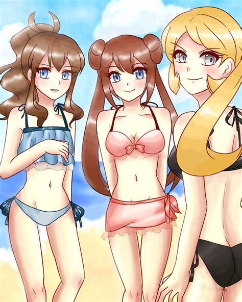 poké girls bikini