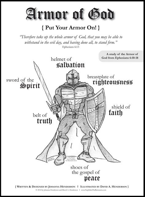 armor  god printable  printable word searches