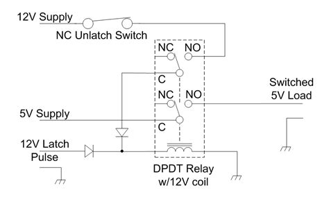 switches  latching relay electrical engineering stack exchange