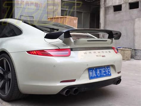 spoiler ta style spoiler portion carbon carrera trunk wing   big spoiler case