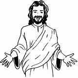 Jesus Christ Coloring Pages Lds Drawing Cross Getdrawings sketch template