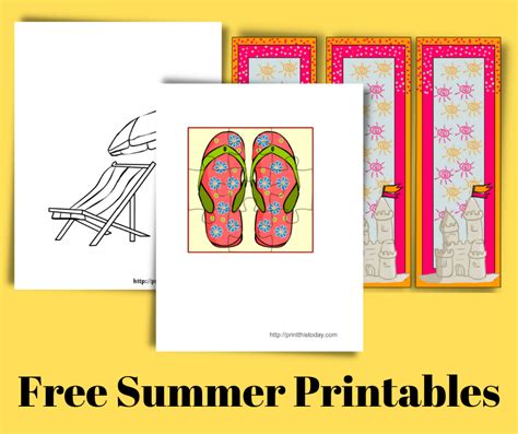 summer printables print  today     printables