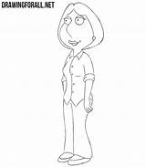 Drawing Lois Griffin Draw Tutorial Drawingforall Stepan Ayvazyan Tutorials Cartoons Posted sketch template
