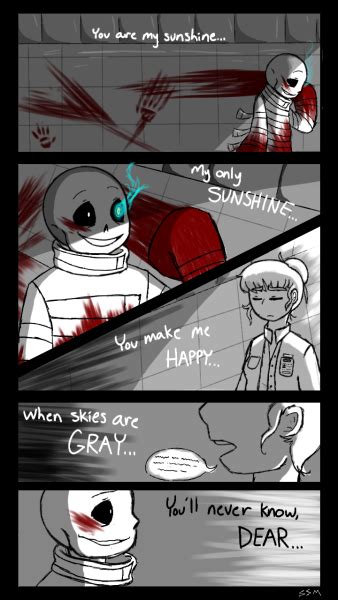answer to a request for something asylumtale related } underlove undertale comic frans