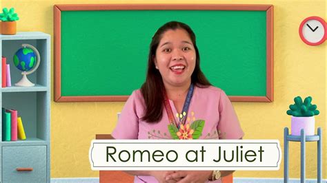 Filipino 10 Tvbi Q2 Episode 2 Sintahang Romeo At Juliet Youtube