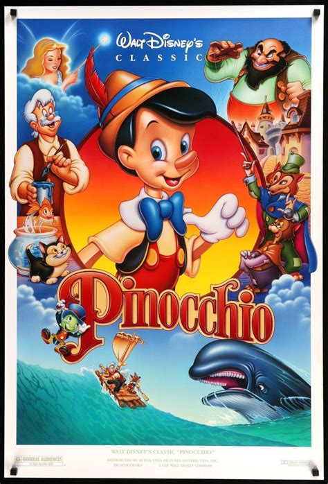 pinocchio 1940 disney animated classics walt disney movies disney