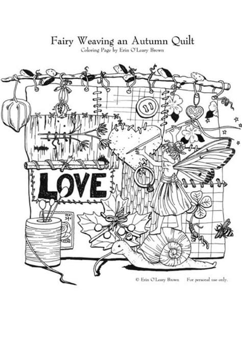 coloring page autumn fairy  printable coloring pages img