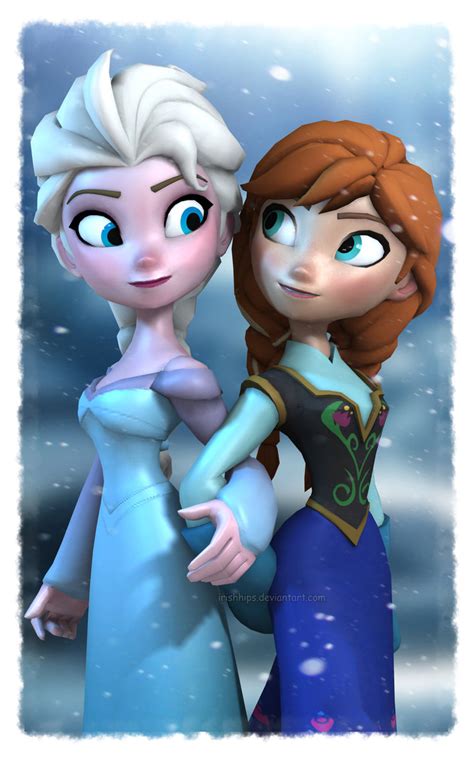 Disney S Frozen Elsa And Anna By Irishhips On Deviantart