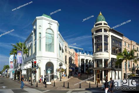 Via Rodeo Shopping Mall Rodeo Drive Beverly Hills Los Angeles