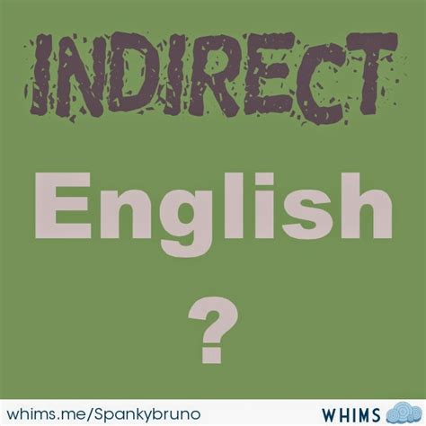 indirect english introduction  ha