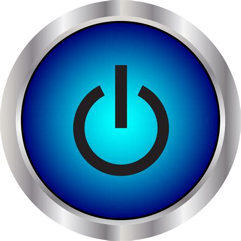 power button icon clipart   cliparts  images