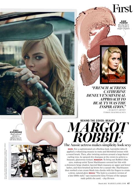 margot robbie marie claire magazine us march 2015