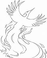 Oiseau Paradis Flames Korner Buzz2000 Mythical Bestcoloringpagesforkids sketch template