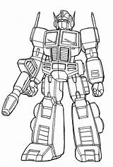 Coloring Optimus Prime Pages Printable Quality High Pdf sketch template