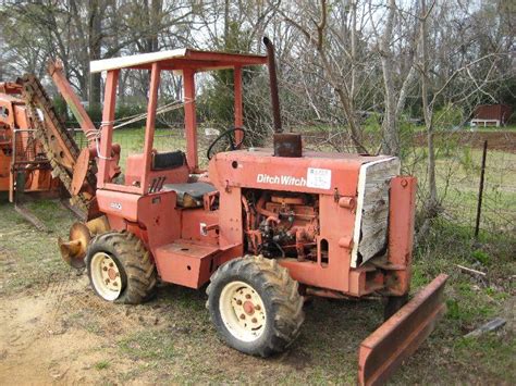 ditch witch  riding trencher jm wood auction company