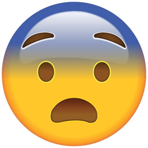Fearful Face Emoji Emoji Images Emoji Love Emoji Wallpaper