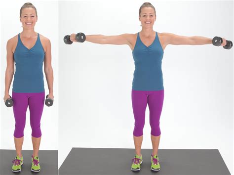 lateral raises arm workout  sleeveless tops popsugar fitness photo