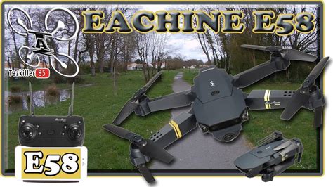 eachine  drone wifi pliable review test demo tirage final  gagnants youtube