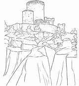 Brave Merida Kleurplaten Kleurplaat Dunbroch Ribelle Schloss Animaatjes Principesse Pianetabambini Malvorlage Kalender Erstellen sketch template