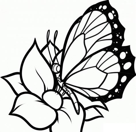 printable flower coloring pages bestofcoloringcom butterfly