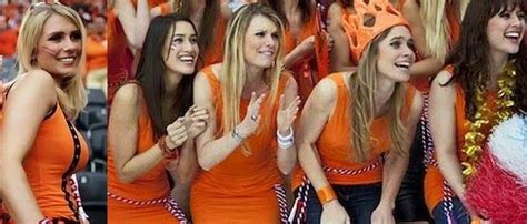 Holland Ladies Fans In Brazil World Cup Dutch Women