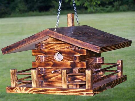 plans  log cabin bird houses home design  style bird house bird houses bird house feeder
