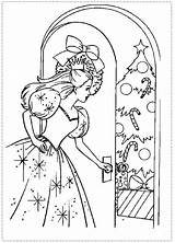 Nutcracker Coloring Pages Clara Printable Christmas Ballerina Color Tree Popular sketch template