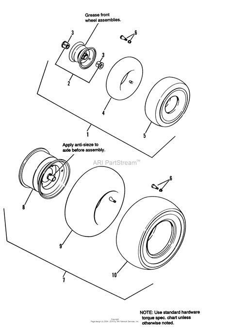 wheel horse mower deck parts diagram diagram