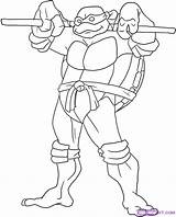 Tmnt Turtles Donatello sketch template