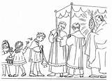 Procession Adoration Eucharist Procesja Kolorowanki Boże Ciało Coloriage Eucharistic Colorier Dieu Fête Catholique Sheets Eucharistie Enfant Religijne Eucharis Religieuse sketch template