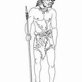 Sapiens Homo Coloring Pages Prehistory Colorear Color Tools Para Dibujos sketch template