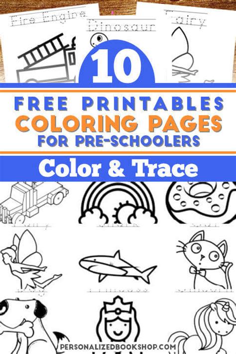 coloring sheet printables personalized bookshop