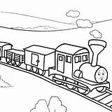 Caboose Drawing Train Railroad Getdrawings sketch template