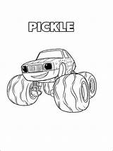 Blaze Monster Machines Coloring Pages Para Printable Websincloud Online Activities Colorear Los Dibujos Pickle Book Colouring Truck Children Drawing Worksheets sketch template