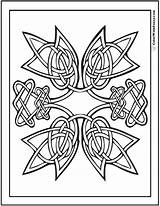 Celtic Designs Coloring Pages Patterns Irish Printable Color Scottish Knot Colorwithfuzzy Crosses Choose Board sketch template