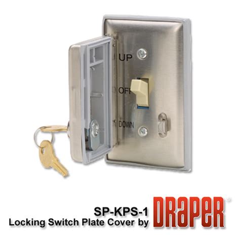 draper  key locking cover plate