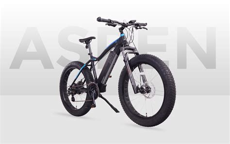 ncm aspen fat electric bikee bike  ah   mtb wh battery black