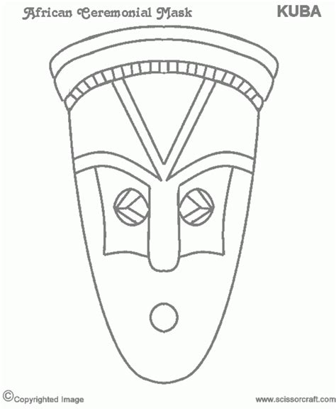 african mask coloring page african tribal mask coloring page coloring