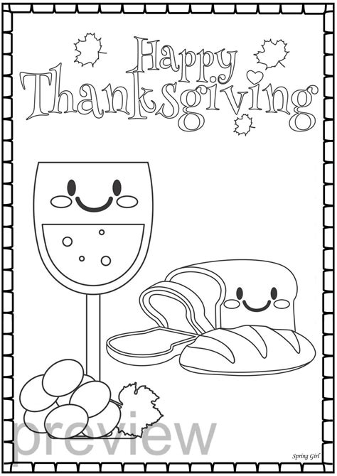 coloring pages thanksgiving coloring pages