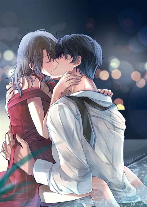 Pin On Coppie Anime Kiss
