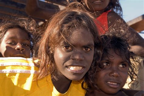 Tofu Photography Aboriginal Girls At Galiwinku On Elcho Island In The