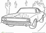 Charger Dodge Coloring Pages 1969 Getcolorings Color sketch template