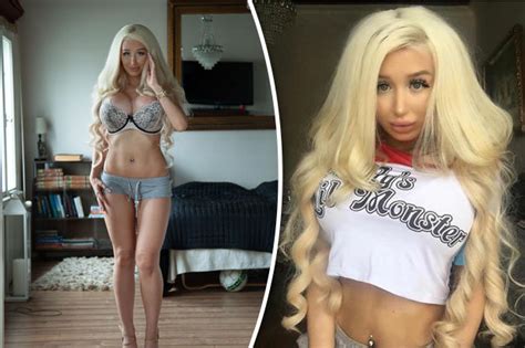 amanda ahola from finland wants to look like barbie daily star